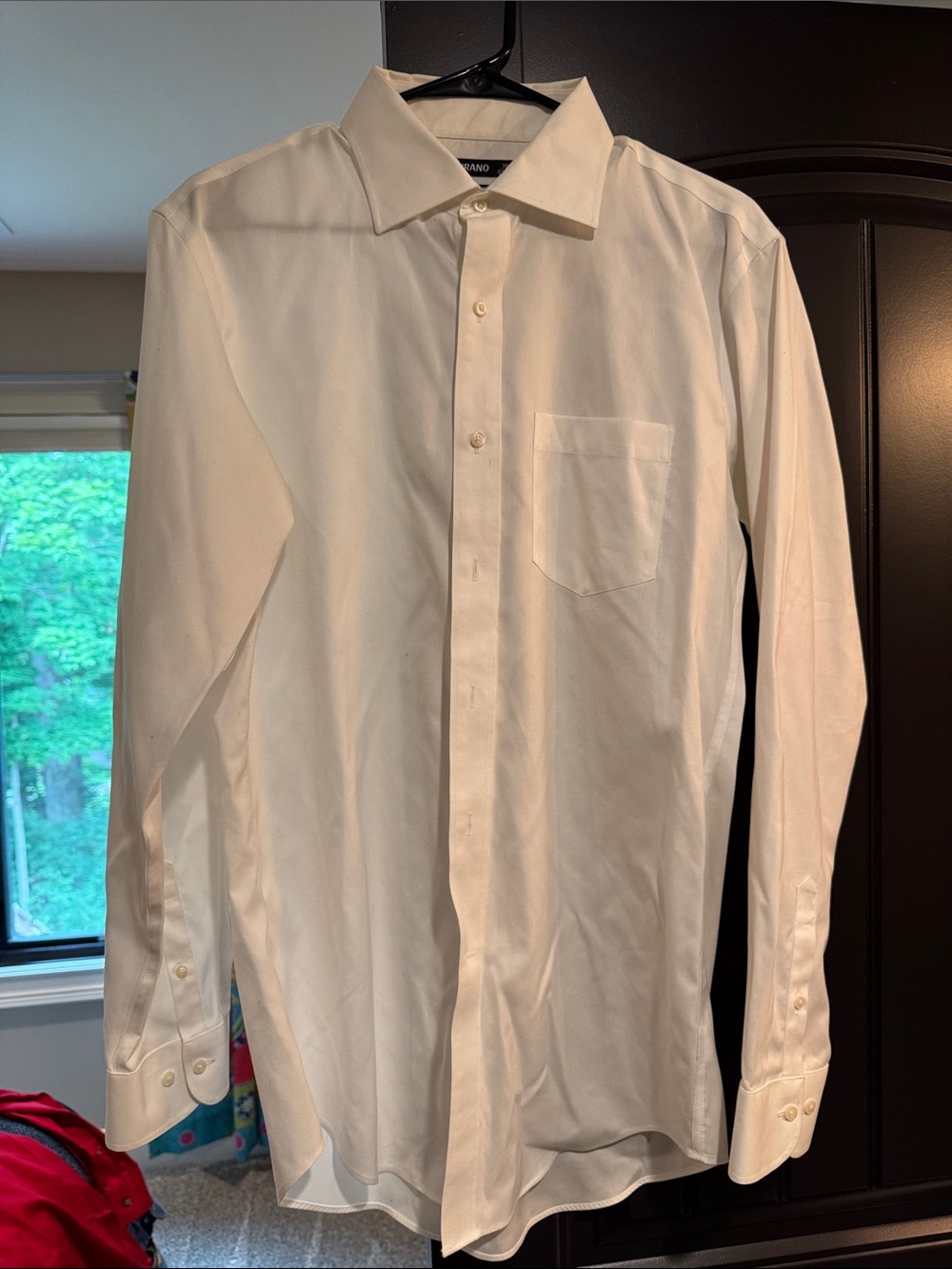 Murano White Men's Dress Shirt - Long Sleeve